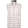 Gilet imbottito idrorepellente - Bianco Vintage