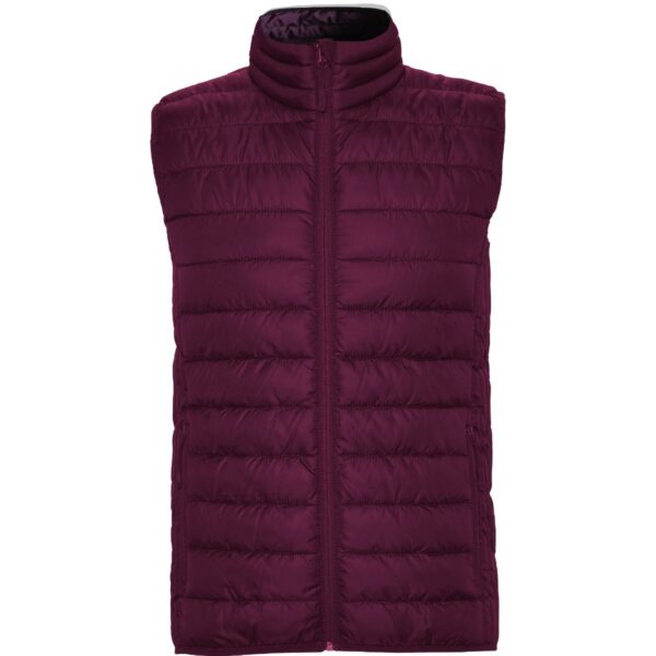 Gilet imbottito idrorepellente - Plum Red