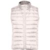 Gilet imbottito idrorepellente - Bianco Vintage