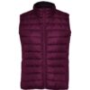 Gilet imbottito idrorepellente - Plum Red