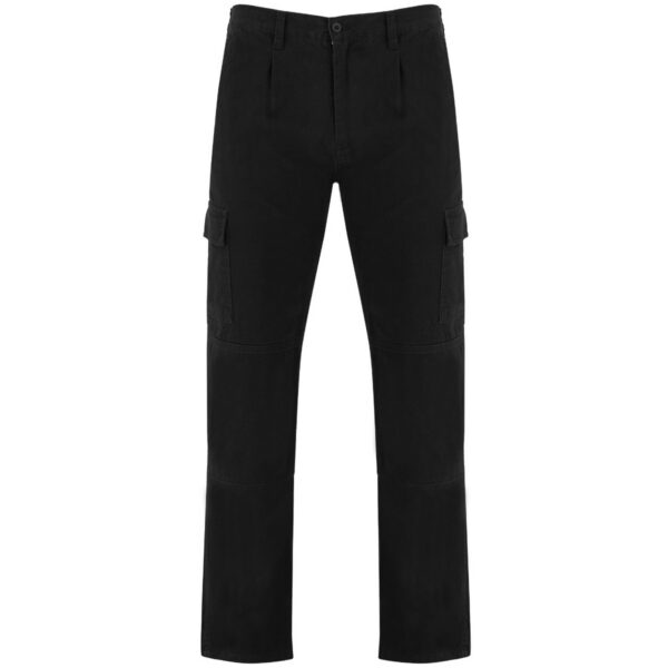 Pantalone lungo multitasche - Nero