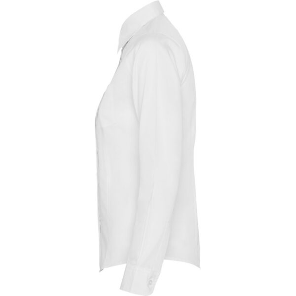 Camicia Donna Manica Lunga - Bianco vista 2