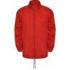 Giubbotto Impermeabile con Cappuccio - Rosso