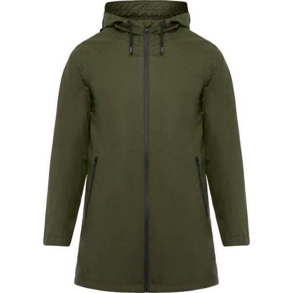 Impermeabile con Cappuccio - Verde Militar Scuro