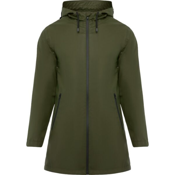 Impermeabile Donna con Cappuccio - Verde Militar Scuro