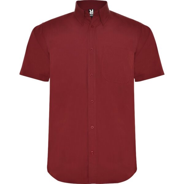 Camicia Manica Corta - Granata