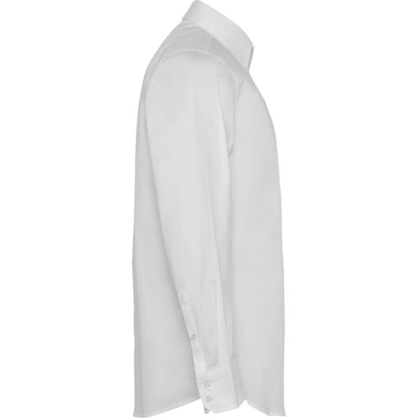 Camicia Manica Lunga 140 g - Bianco vista 3