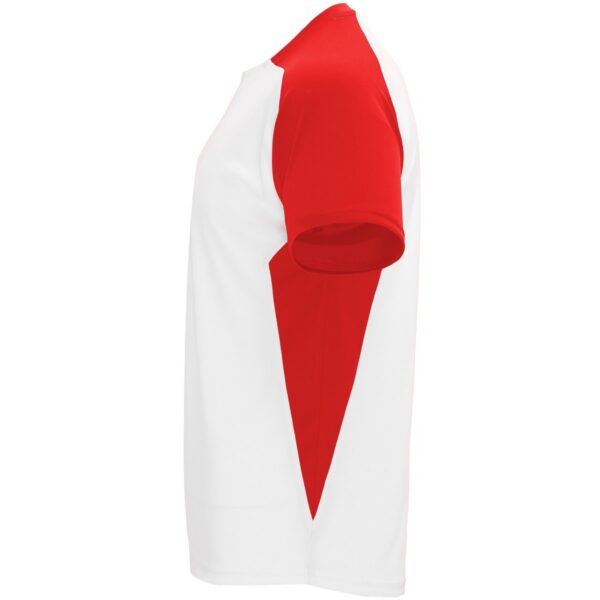 T-Shirt Tecnica Soft - Bianco/Rosso dettaglio 2
