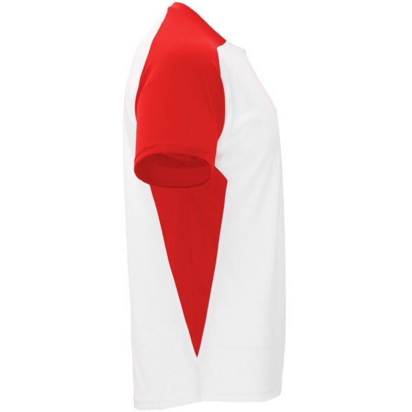 T-Shirt Tecnica Soft - Bianco/Rosso dettaglio 3