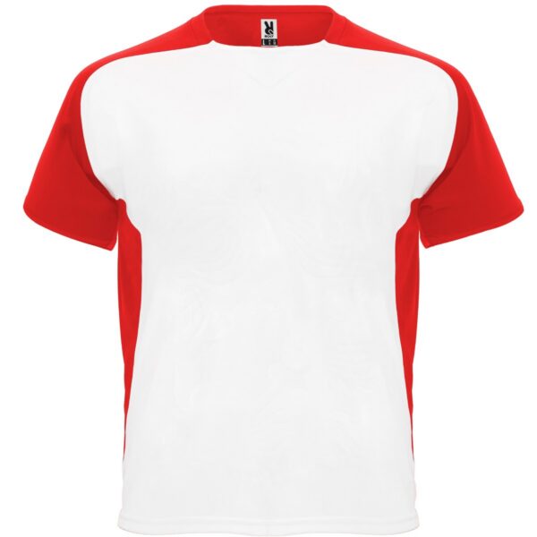 T-Shirt Tecnica Soft - Bianco/Rosso