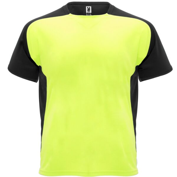T-Shirt Tecnica Soft - Giallo Fluo/Nero