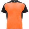 T-Shirt Tecnica Soft - Arancione Fluo/Nero
