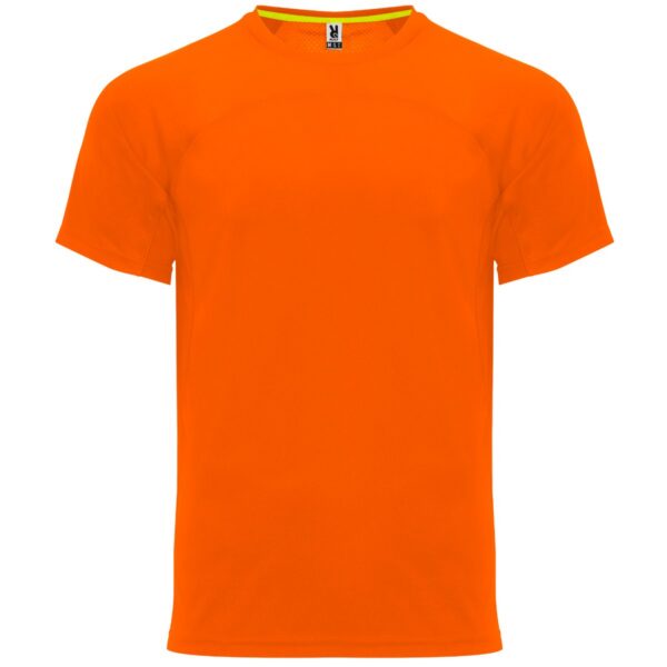 T-Shirt Tecnica Raglan - Arancione Fluo
