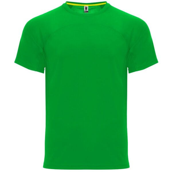T-Shirt Tecnica Raglan - Verde Felce