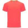 T-Shirt Tecnica Raglan - Corallo Fluo