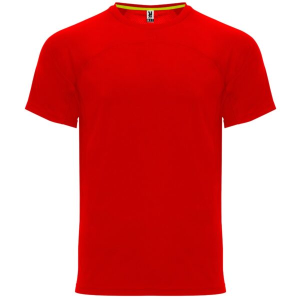 T-Shirt Tecnica Raglan - Rosso