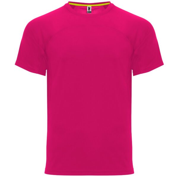 T-Shirt Tecnica Raglan - Rosa Orchidea