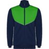 Tuta leggera in tessuto non garzato - Blu Navy/Verde Felce