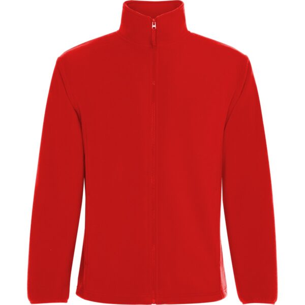 Giacca in Pile - Rosso
