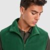 Gilet in pile con cerniera frontale - dettaglio 3