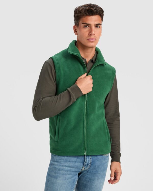 Gilet in pile con cerniera frontale - modello 1