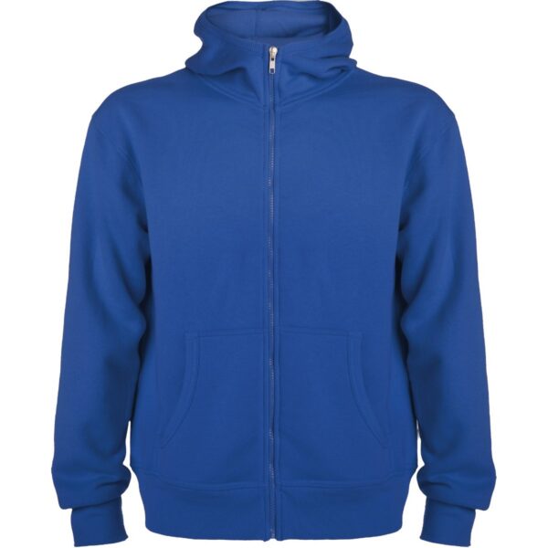 Felpa con Zip e Cappuccio 280 g - Royal