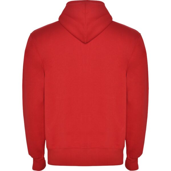 Felpa con Zip e Cappuccio 280 g - Rosso vista 1