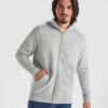 Felpa con Zip e Cappuccio 280 g - modello 1