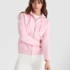 Felpa Donna con Zip e Cappuccio - dettaglio 1
