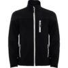 Softshell 2 Strati Zip Invertita - Nero