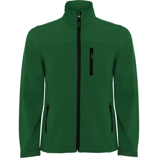 Softshell 2 Strati Zip Invertita - Verde Bottiglia
