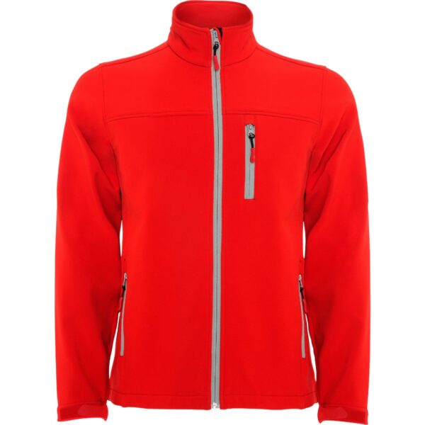 Softshell 2 Strati Zip Invertita - Rosso