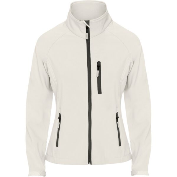 Softshell Donna 2 Strati - Bianco Perlato