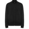 Felpa con Zip e Collo Alto - Nero