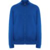 Felpa con Zip e Collo Alto - Royal