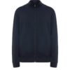 Felpa con Zip e Collo Alto - Blu Navy