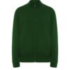 Felpa con Zip e Collo Alto - Verde Bottiglia
