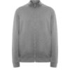 Felpa con Zip e Collo Alto - Grigio Vigore