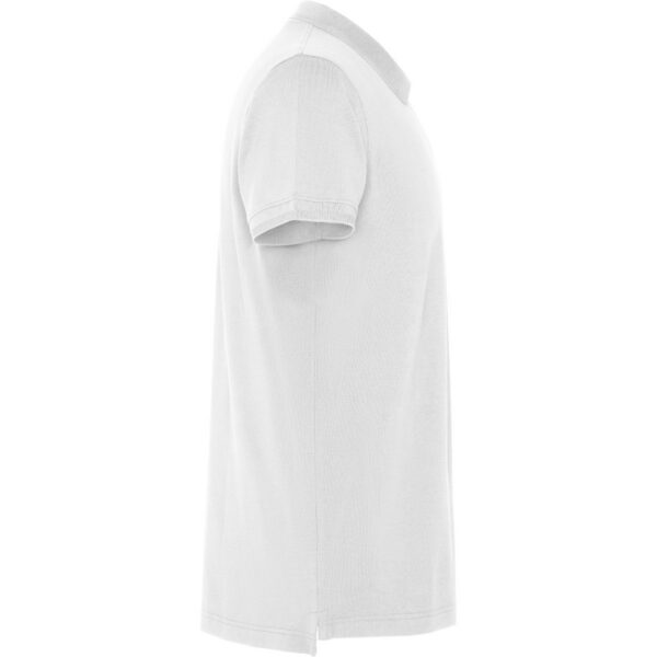 Polo Piqué 210 g - Bianco vista 3