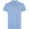 Polo Piqué 210 g - Celeste