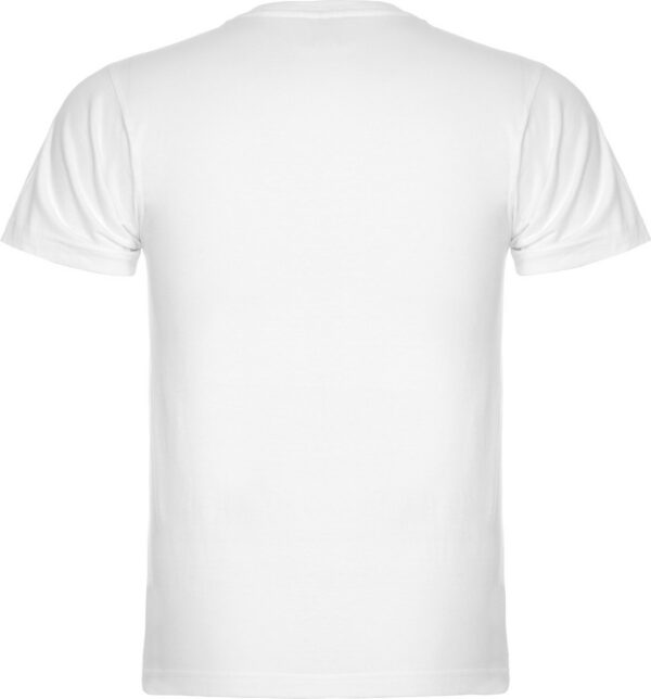 T-Shirt Scollo a V 155 g - Bianco dettaglio 1