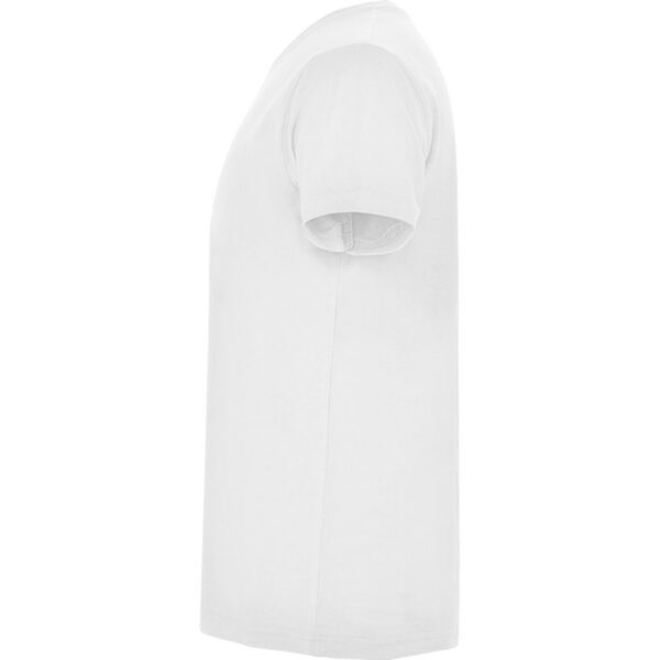 T-Shirt Scollo a V 155 g - Bianco dettaglio 2