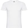 T-Shirt Scollo a V 155 g - Bianco