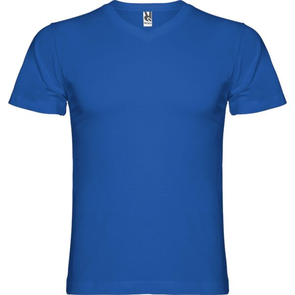T-Shirt Scollo a V 155 g - Royal