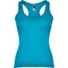 Canotta Donna Aderente - Turchese