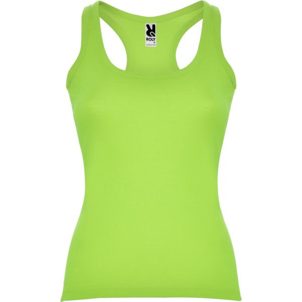 Canotta Donna Aderente - Verde Mantis