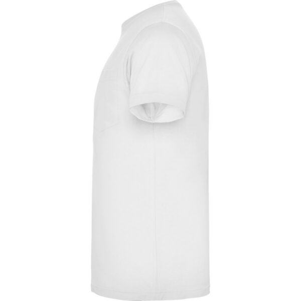T-Shirt con Taschino - Bianco dettaglio 2