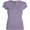 T-Shirt Donna Stretch Scollo a V - Lavanda