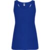 Canotta Donna Sagomata - Blu Elettrico