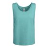Canotta Donna Fascia Larga - Azzurro Dusty